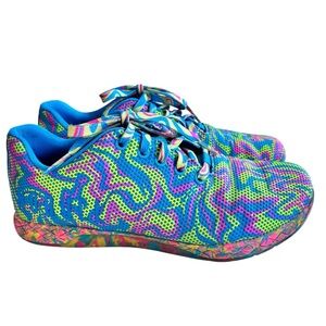 No Bull Neon Swirl Trainers Women’s Sz 10.5